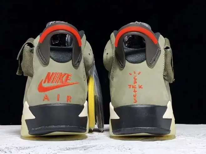 80% Off Sale 6 Olive x Scott Air Jordan Medium Travis CN1084-200 0518